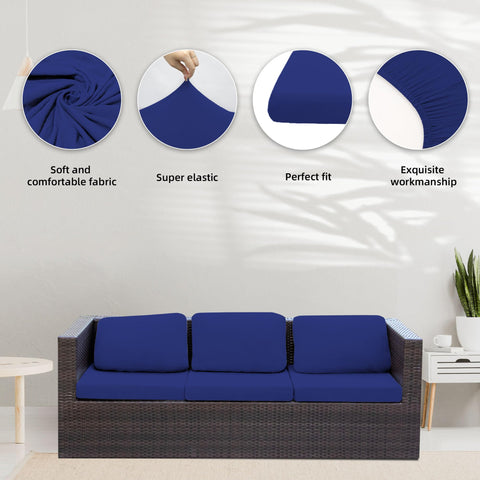 BIETYONE machine-washable outdoor cushion cover for easy care.