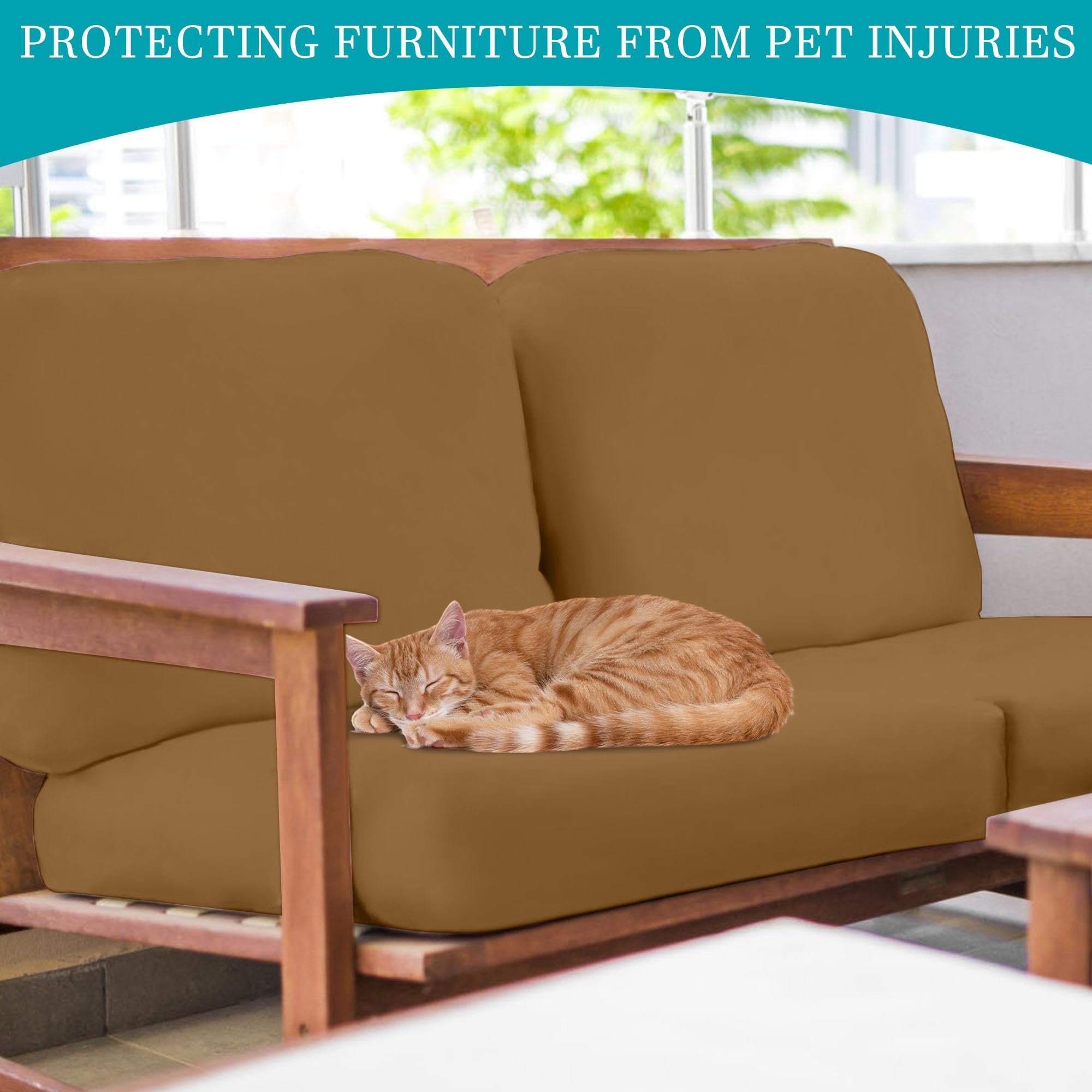 BIETYONE 12-pack cushion covers graphic shows value-packed replace-and-refresh option.