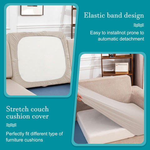 BIETYONE 14-piece cushion cover set protects patio furniture