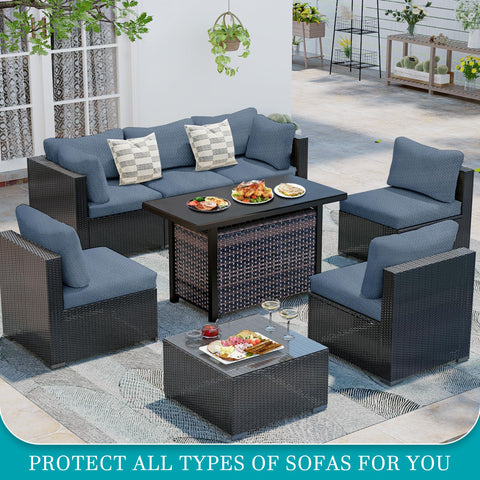 BIETYONE soft poly-spandex fabric cushion cover offers durability and breathability.