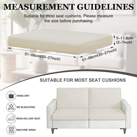 BIETYONE stretch-fit cushion cover delivers wrinkle-free look on cushions.