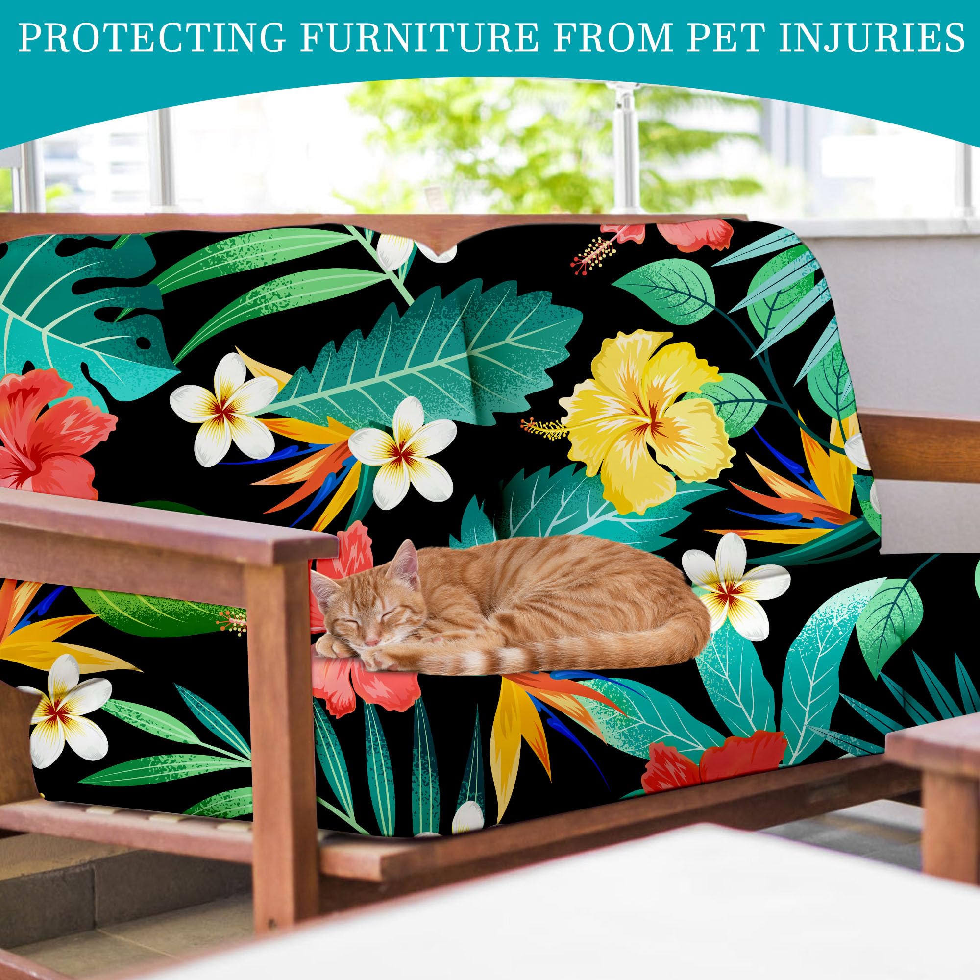 BIETYONE cushion cover protects chairs and sofas from spills and wear.
