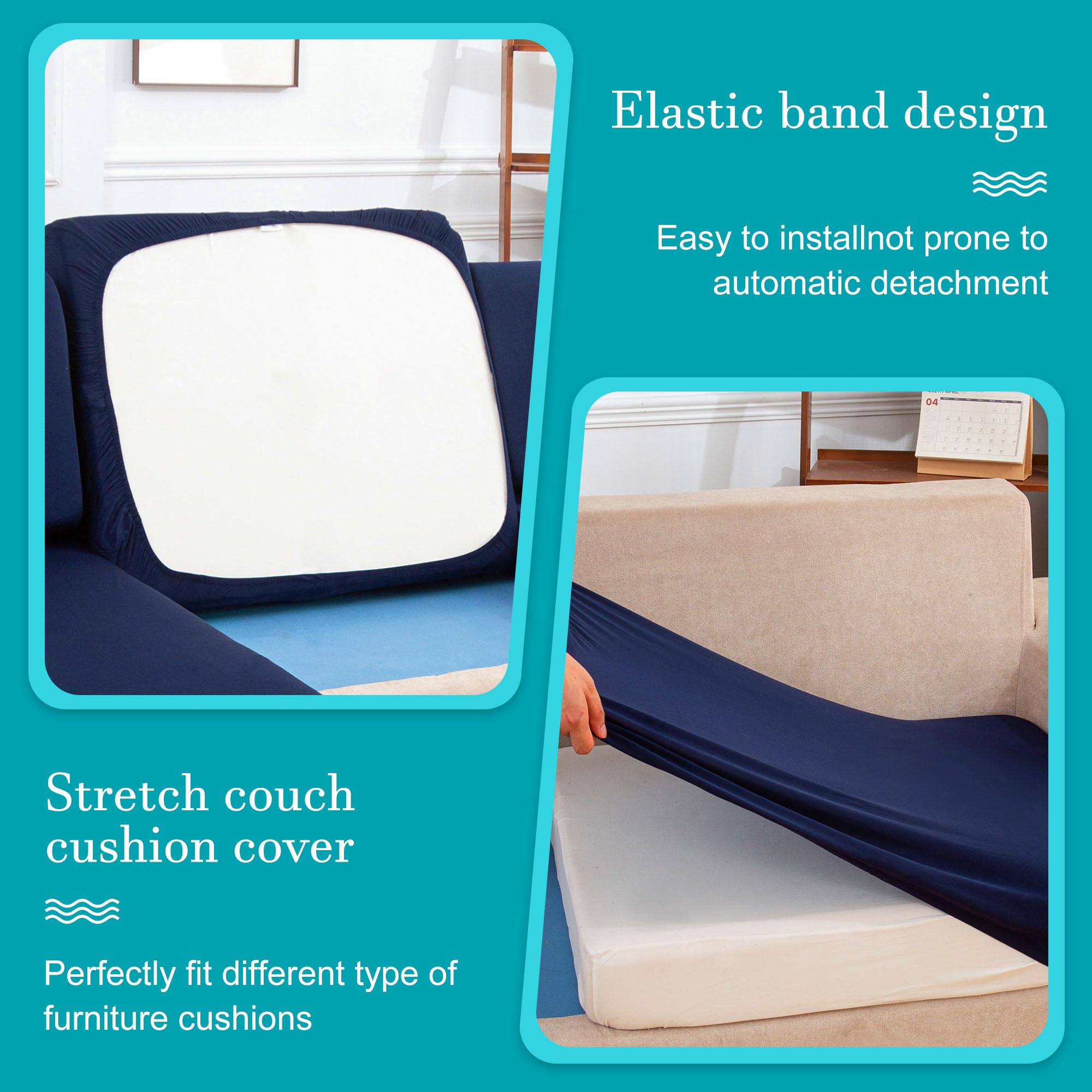 BIETYONE outdoor cushion cover protects cushions from weather and wear.