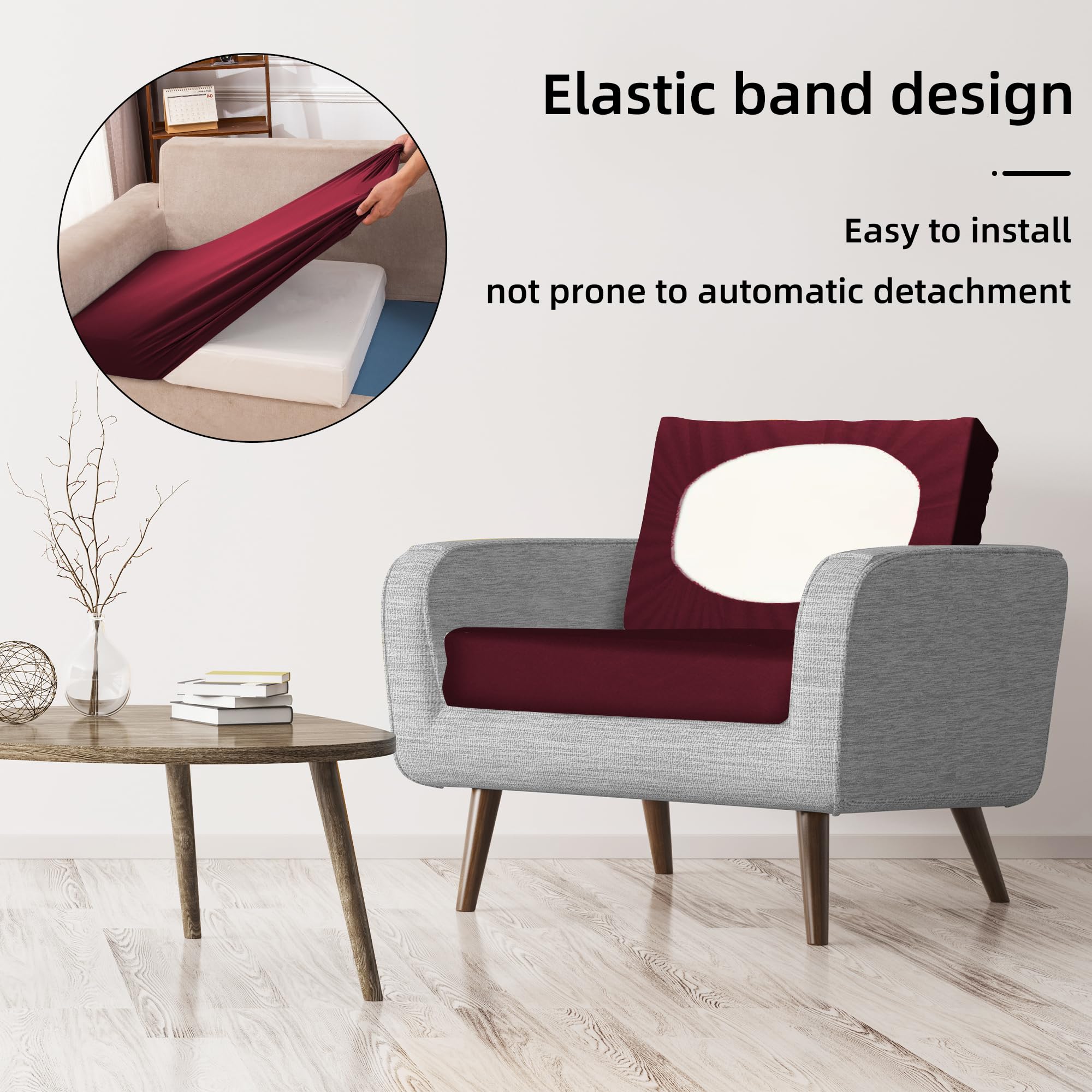 BIETYONE weather-friendly protection keeps patio cushions looking new longer.
