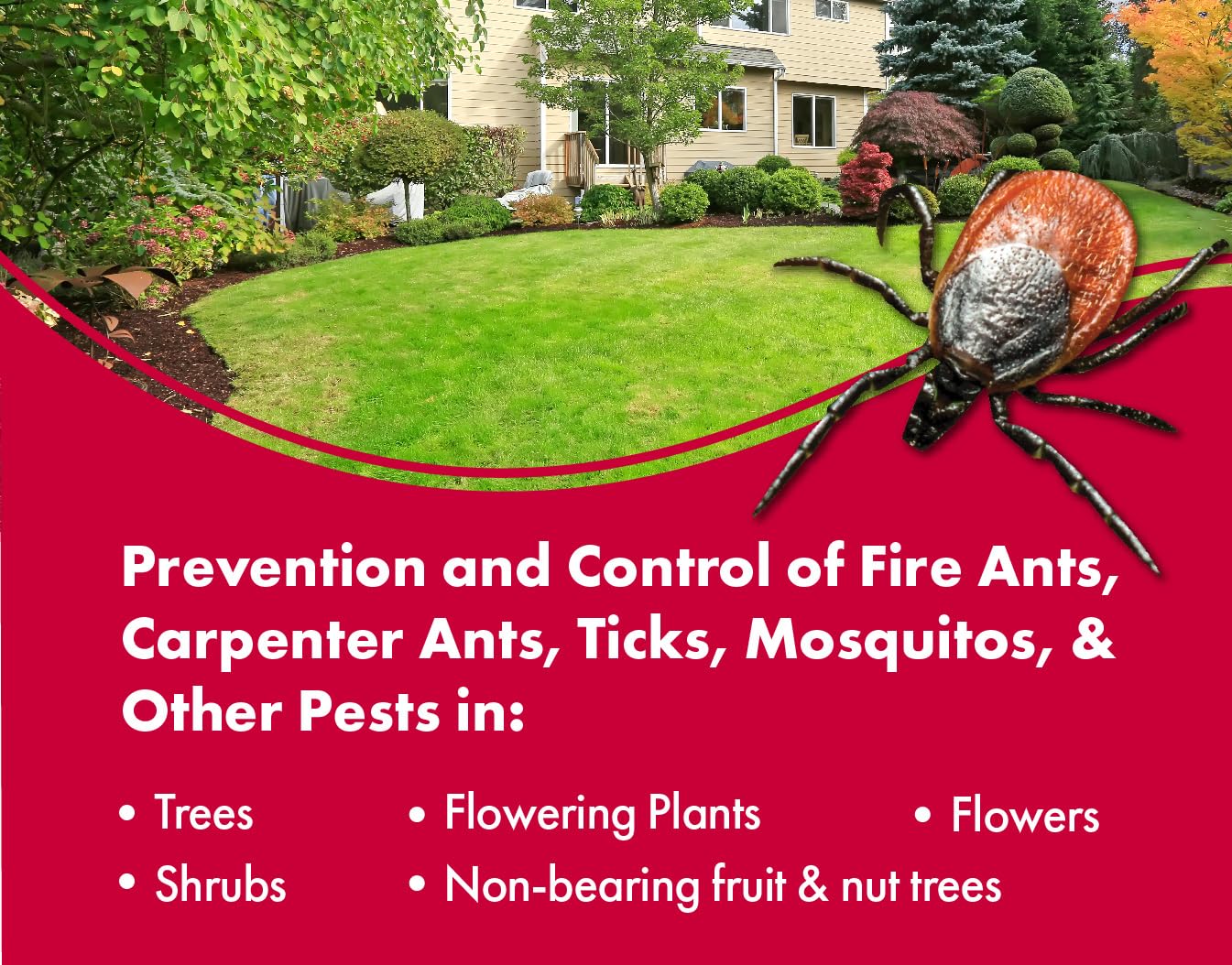 Bifenthrin 64oz bottle for lawn and landscape pest treatment and prevention.