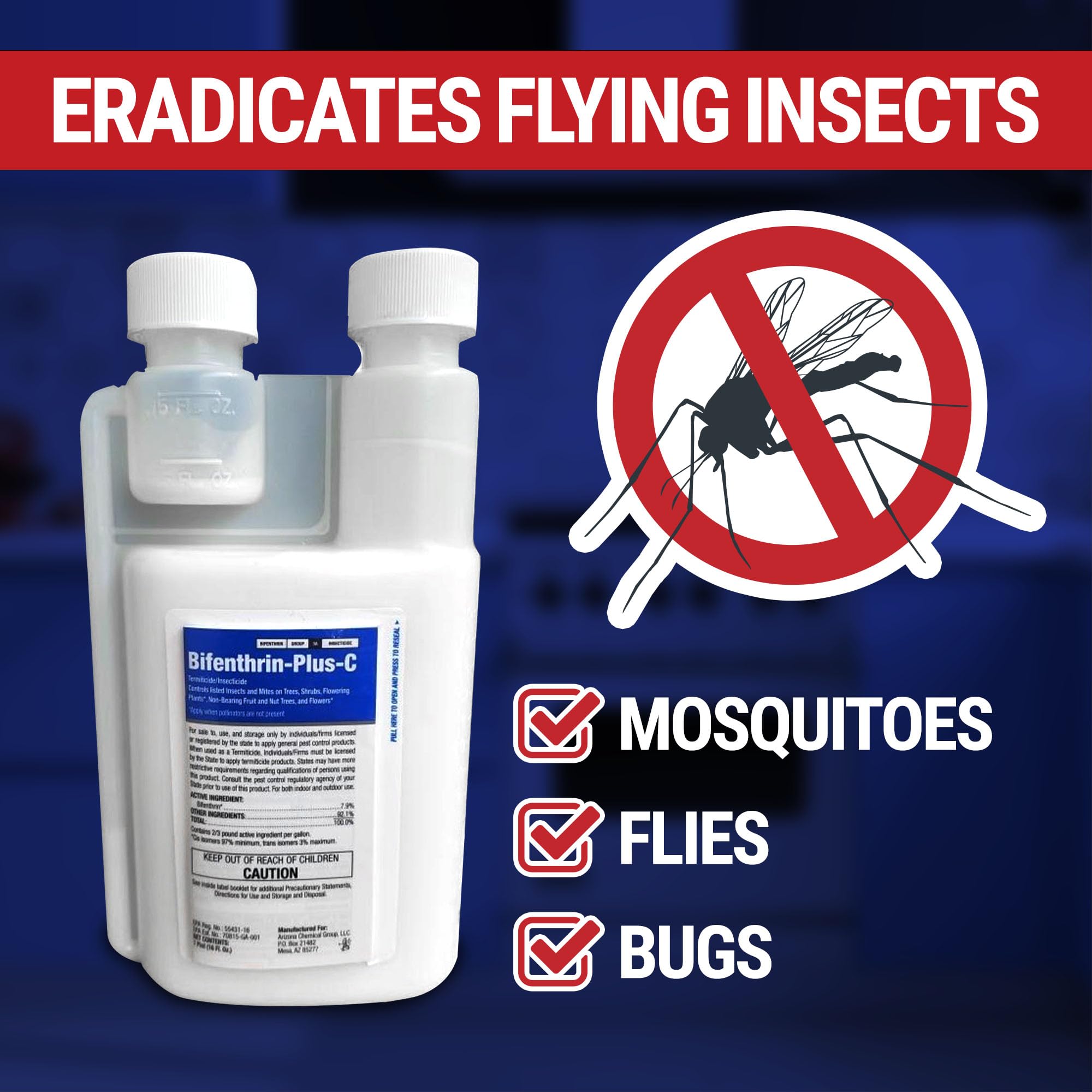 Bifenthrin Plus-C ant killer indoors for home use