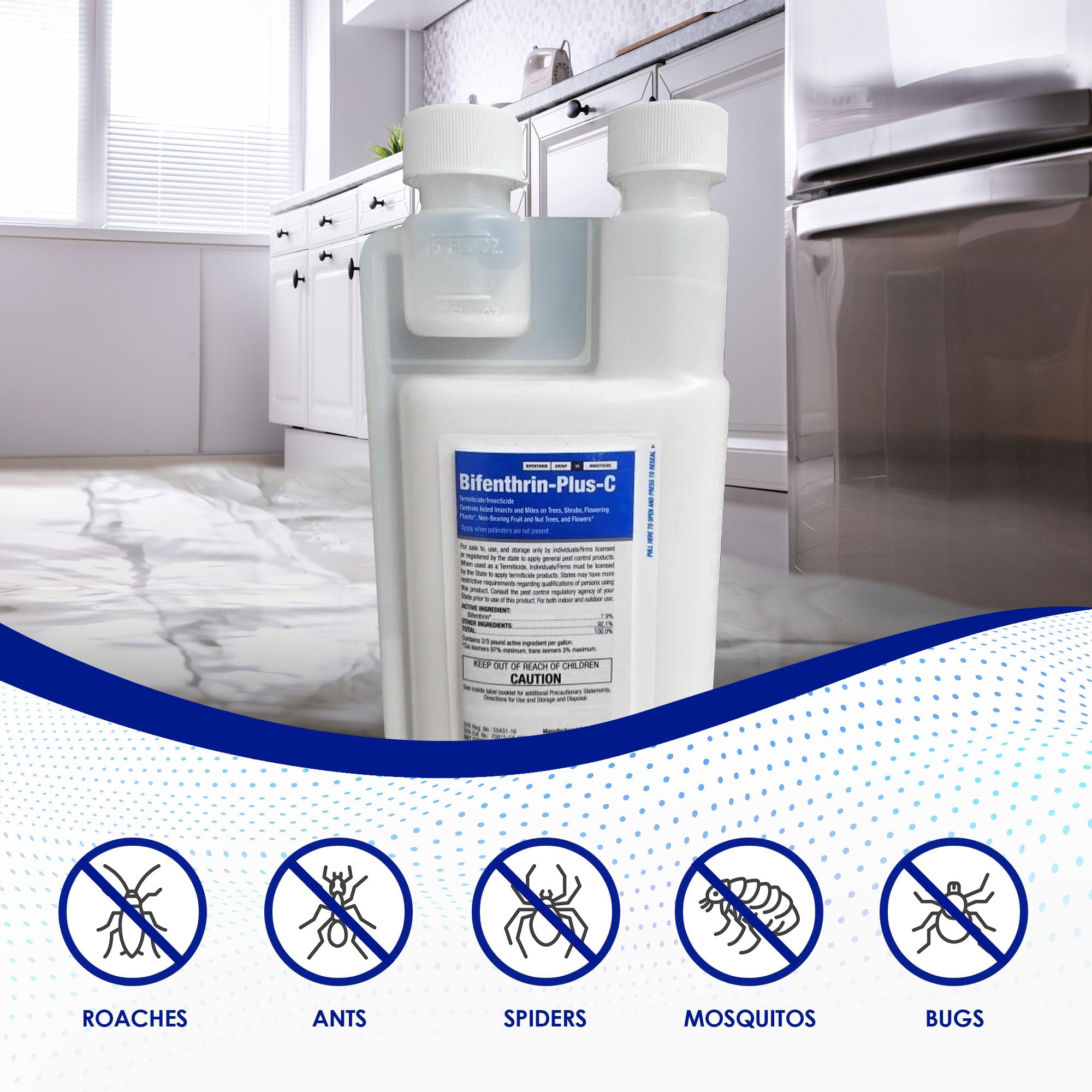 Bifenthrin Plus-C application mixer for easy dilution