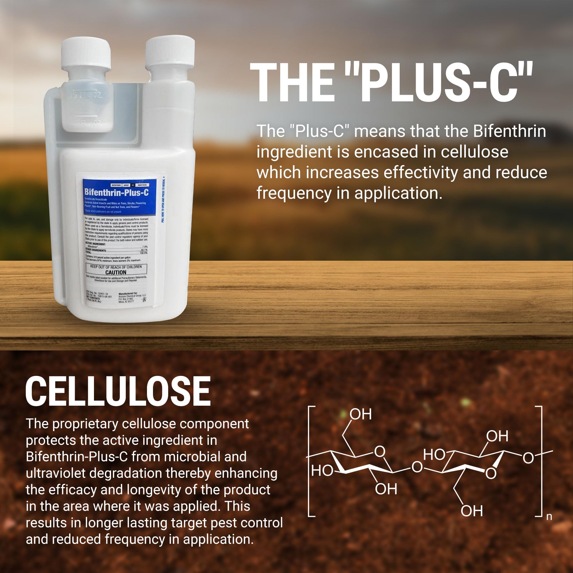 Bifenthrin Plus-C termite treatment mist for interior protection