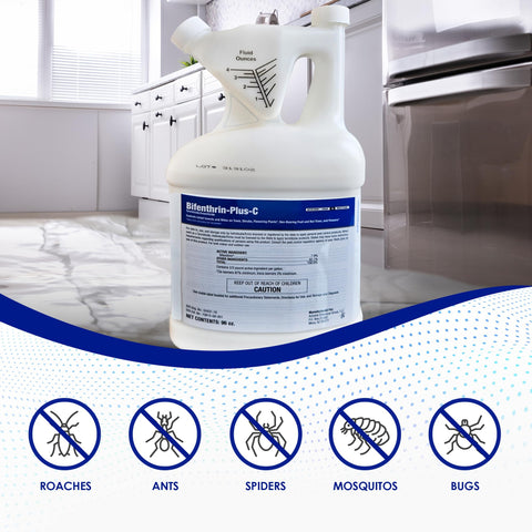 BIFENTHRIN-PLUS-C wasp-spray offers a low-odor option for safe wasp protection.