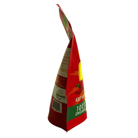 Big A Pepper Fertilizer label detail emphasizes nutrient-rich organic content.