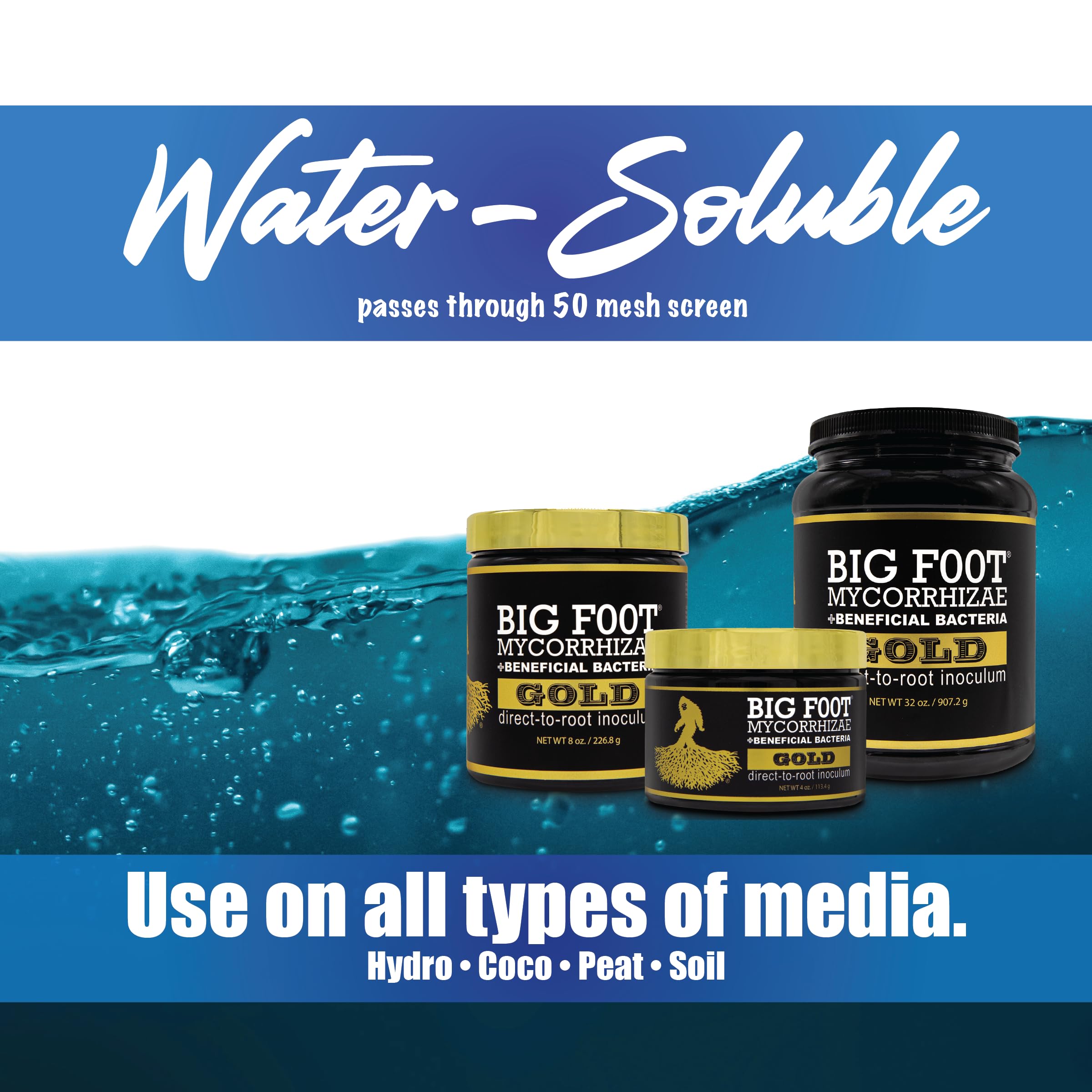 Big Foot Gold made-in-usa label emphasizing trusted quality