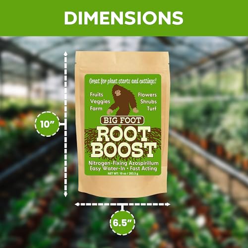 Powder dissolving in water for even, quick mixing with Big Foot Root Boost.