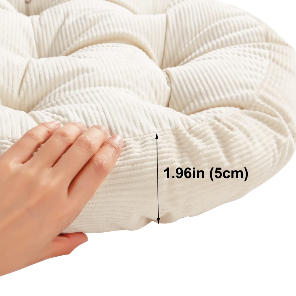 Big Hippo corduroy cover closeup shows soft inviting fabric