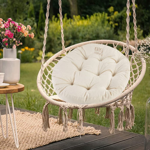 Big Hippo round floor pillow decor suitable for living spaces