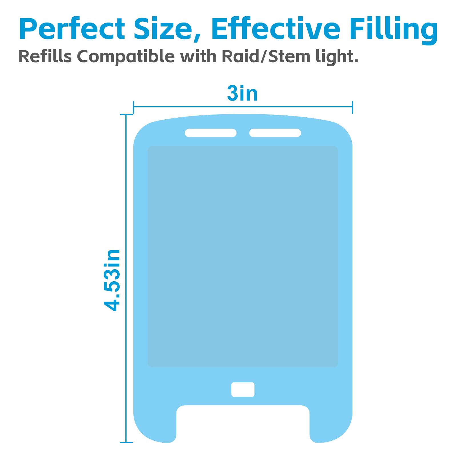 Bigear refill cartridges kit packaged clearly for easy replacement.