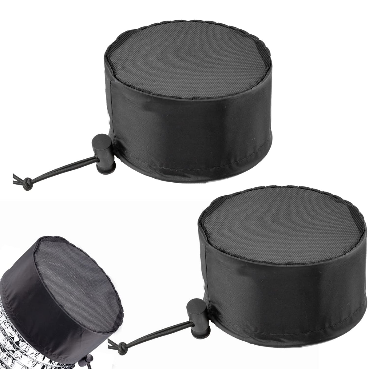 Biggun 2-pack 6-inch vent cover protects grow tents from dust and pests