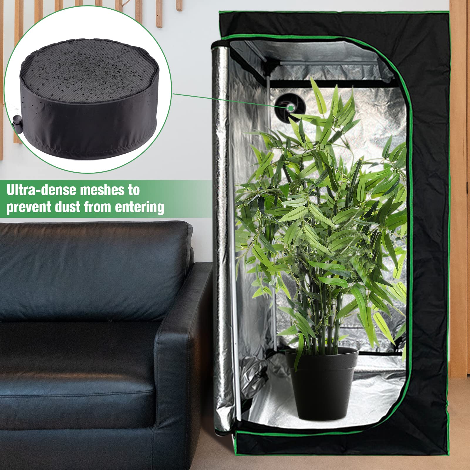 Biggun easy-install vent cover simplifies setup on vent pipes