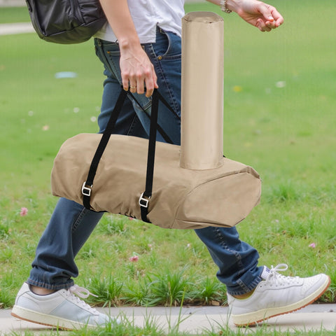 BIG HORN cover with easy-carry handles for portable use.