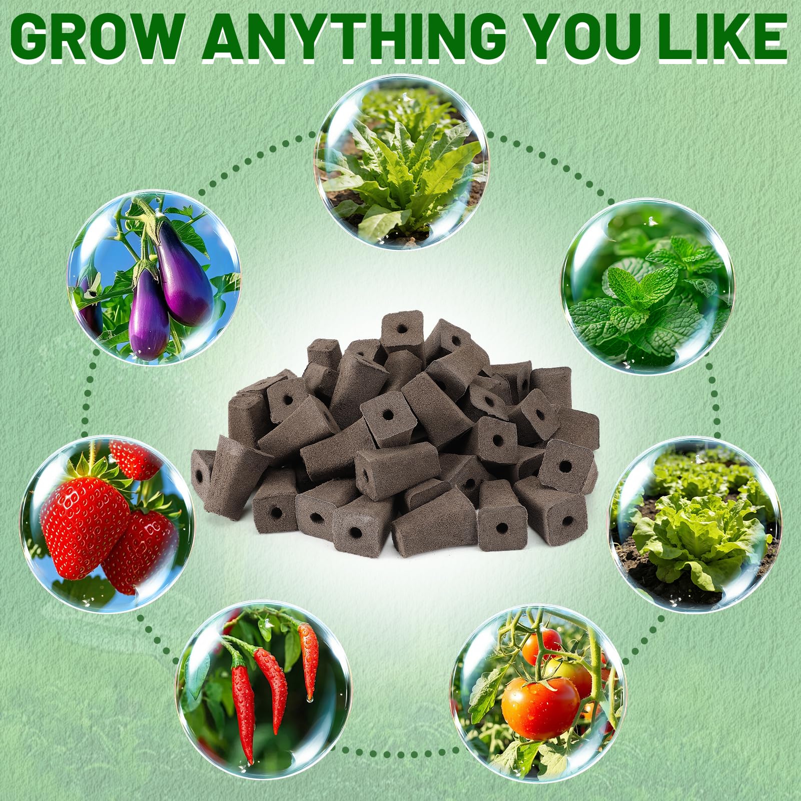 Bigmeta seed starter sponge 50-pack for bulk seed projects.