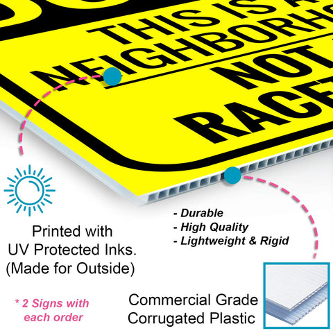 Bigtime Gift Idea Sign suitable for safety-conscious families and neighbors.