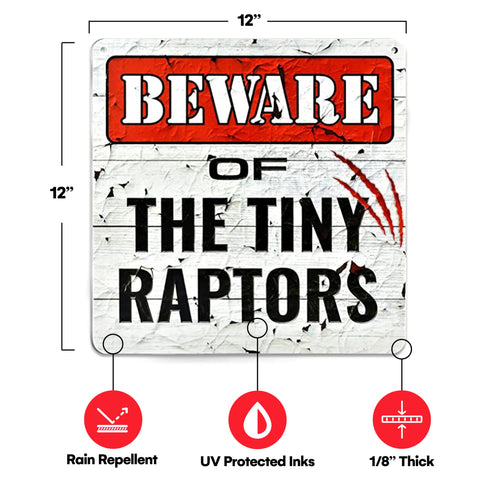 Bigtime Signs 12x12 PVC chicken sign for indoor display with bold colors.