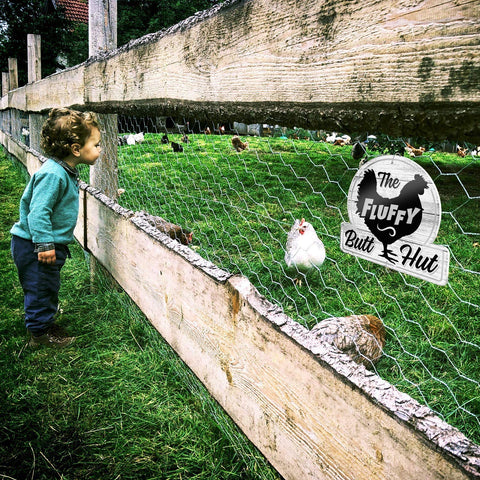 Bigtime Signs Fluffy Butt Hut perfect gift for chicken lovers