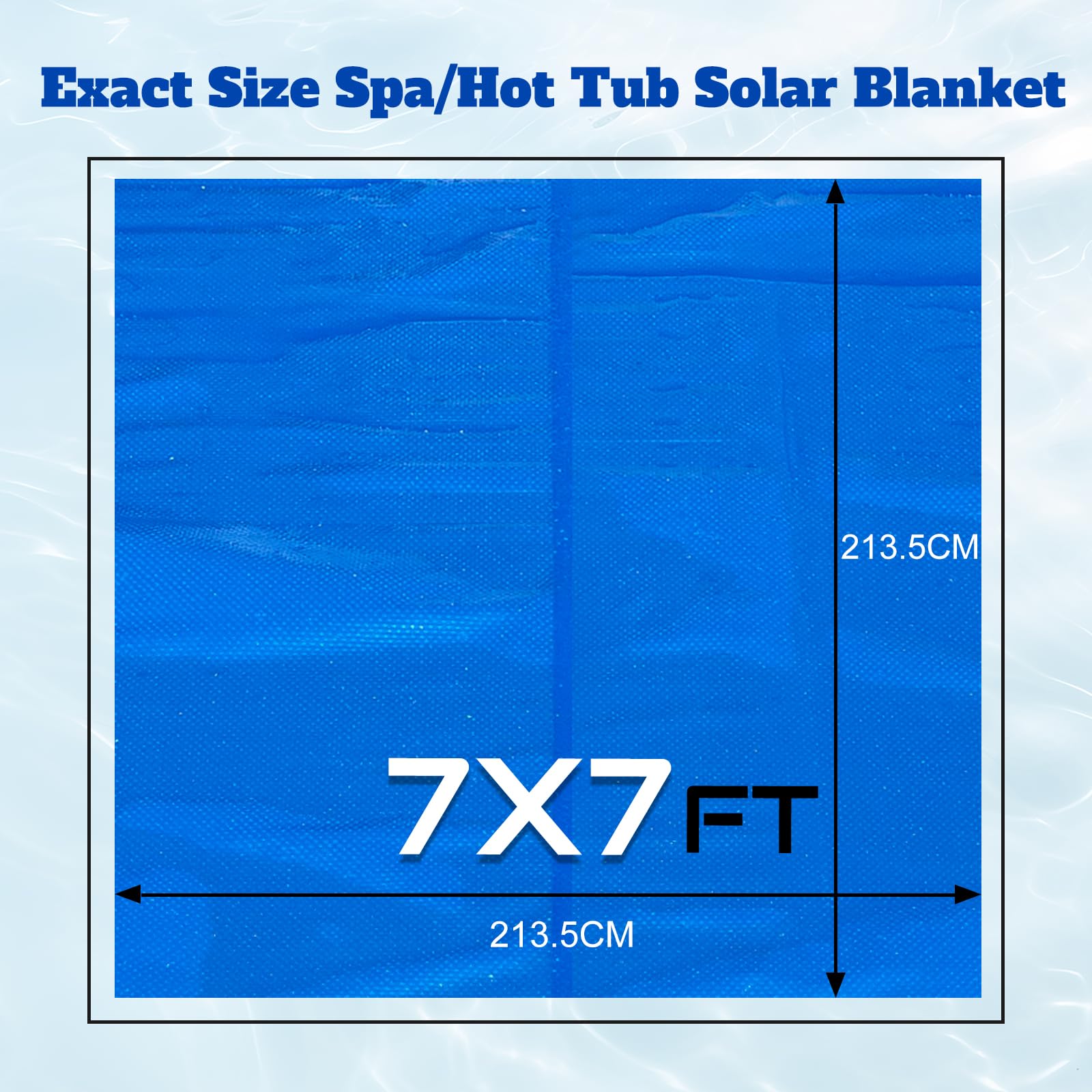 BigXwell 16mil thermal blanket close-up highlighting durable insulation