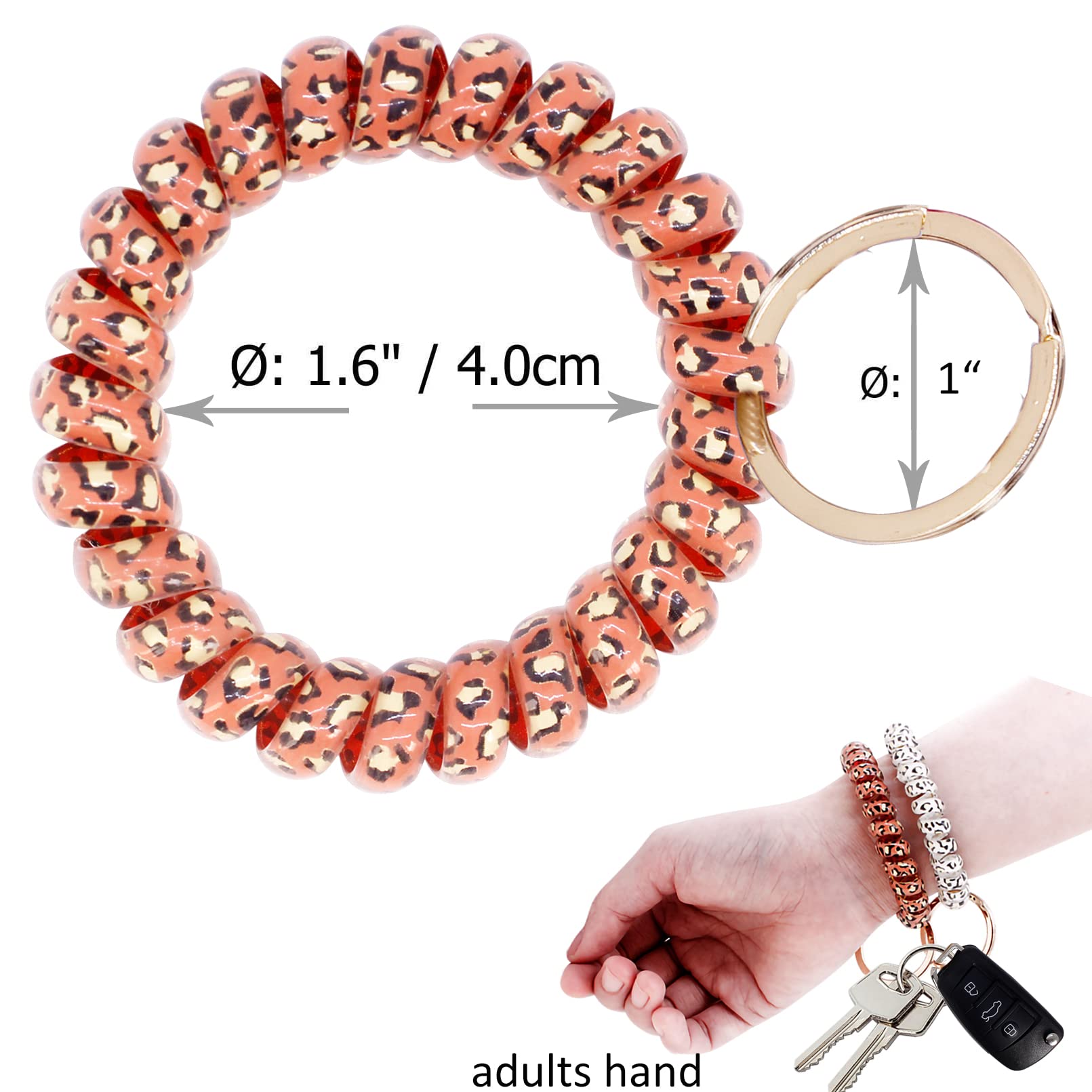 BIHRTC six-pack stretch keychains help organize keys and small gear.