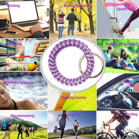 BIHRTC waterproof wristband suitable for swimming, workouts, and travel