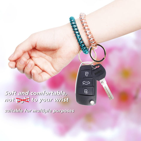 BIHRTC wrist coil keychain ideal for gym and pool use in water and heat