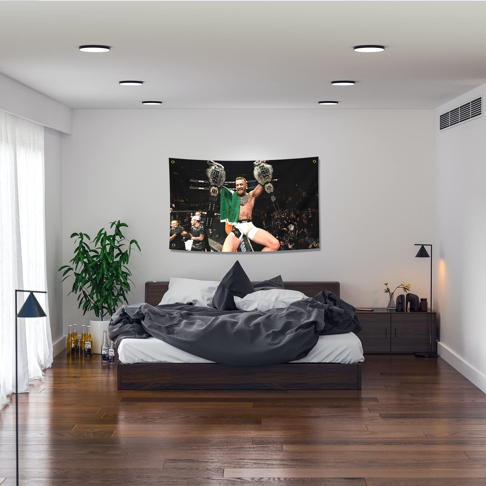 BIiaiue Conor McGregor flag ideal for dorms and living rooms.