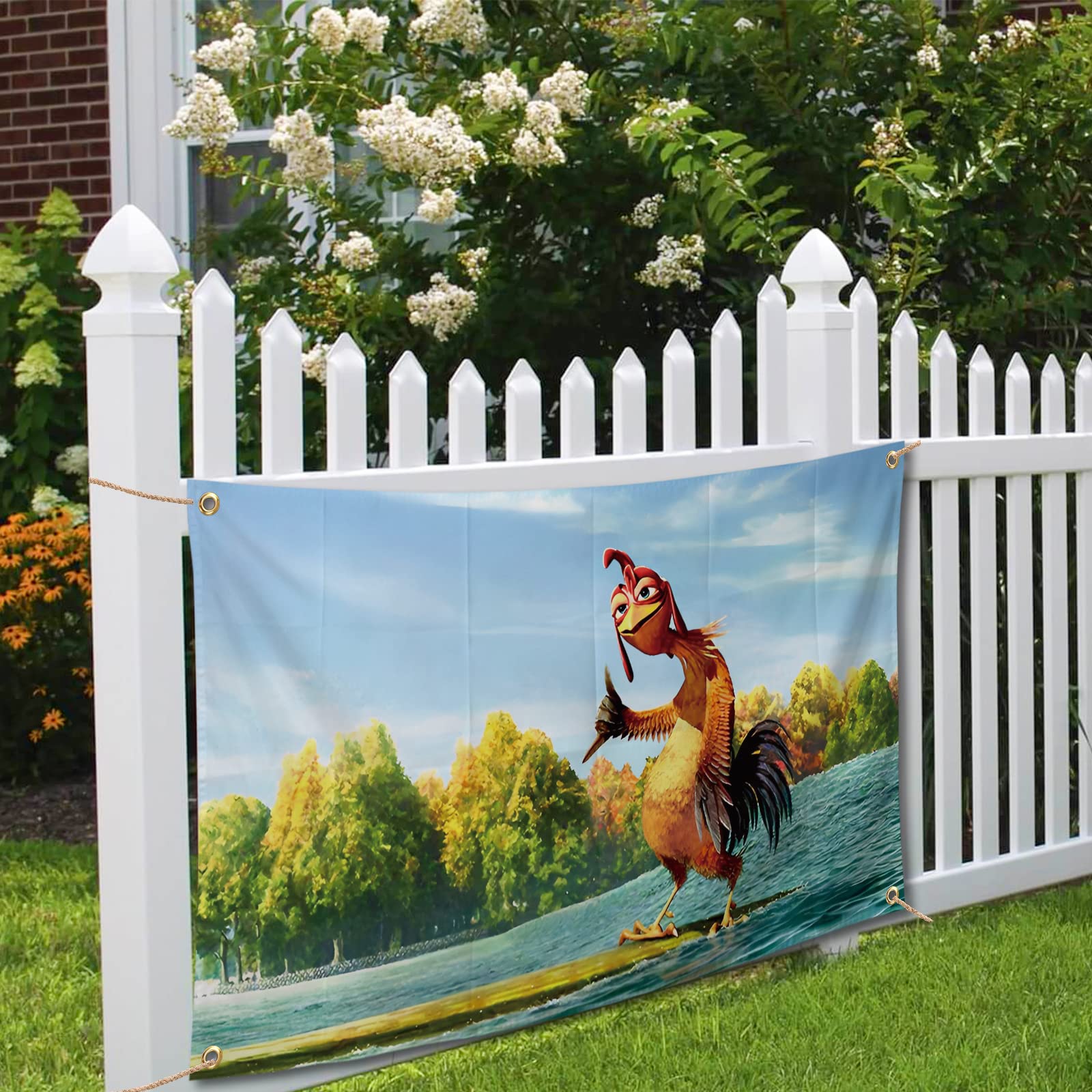 BIiaiue Dorm room gift banner adds playful energy.
