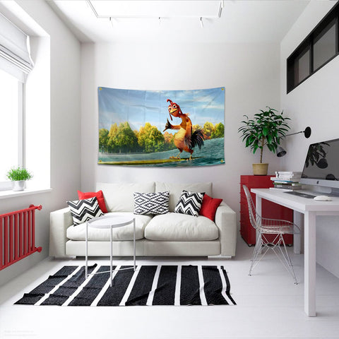 BIiaiue Man cave decor flag perfect for parties, events, and rooms.