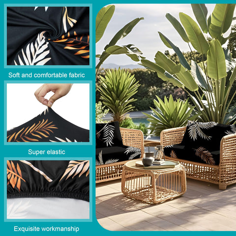 BIETYONE machine-washable cushion cover for effortless outdoor cleaning