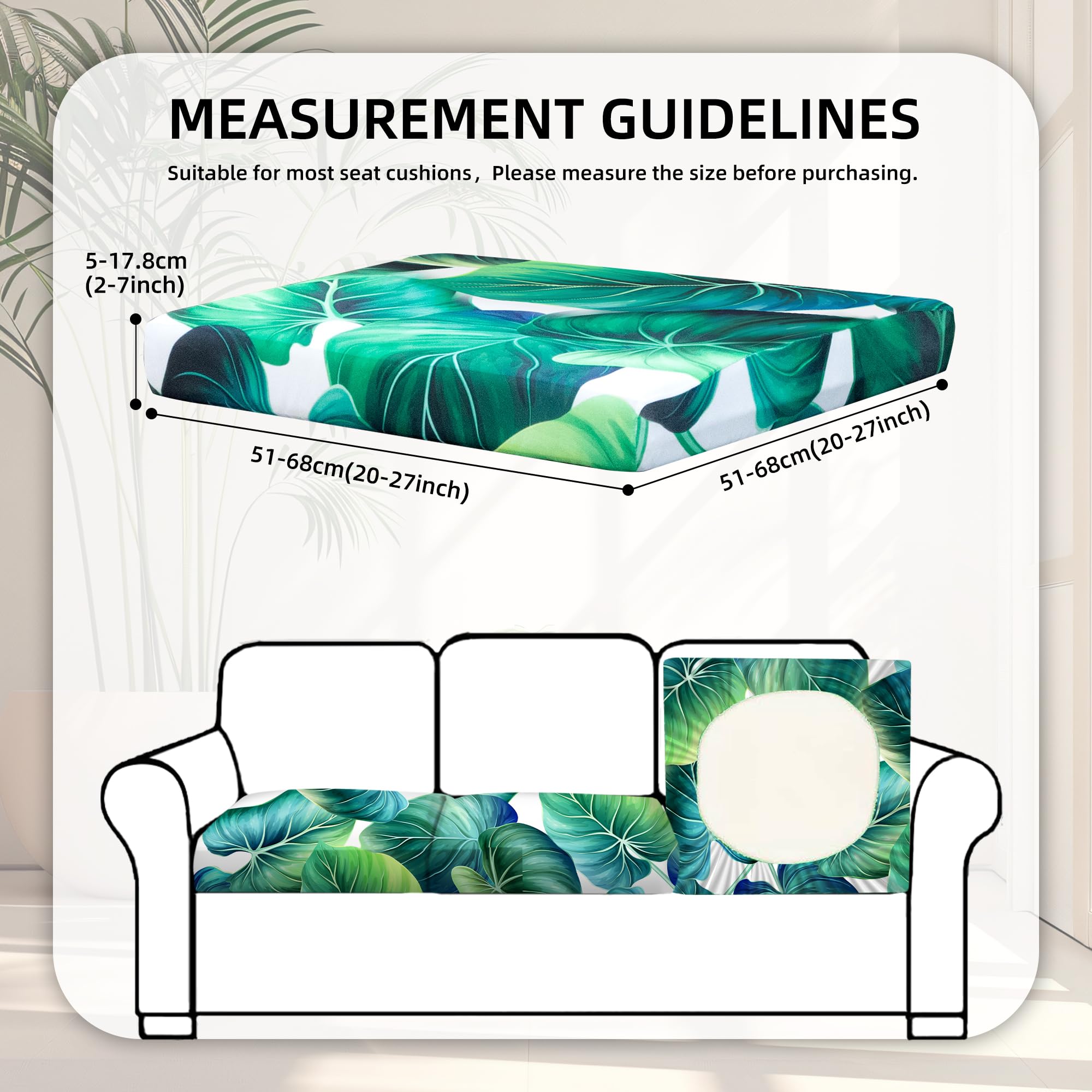 BIETYONE outdoor couch cover set protects cushions and refreshes outdoor decor.