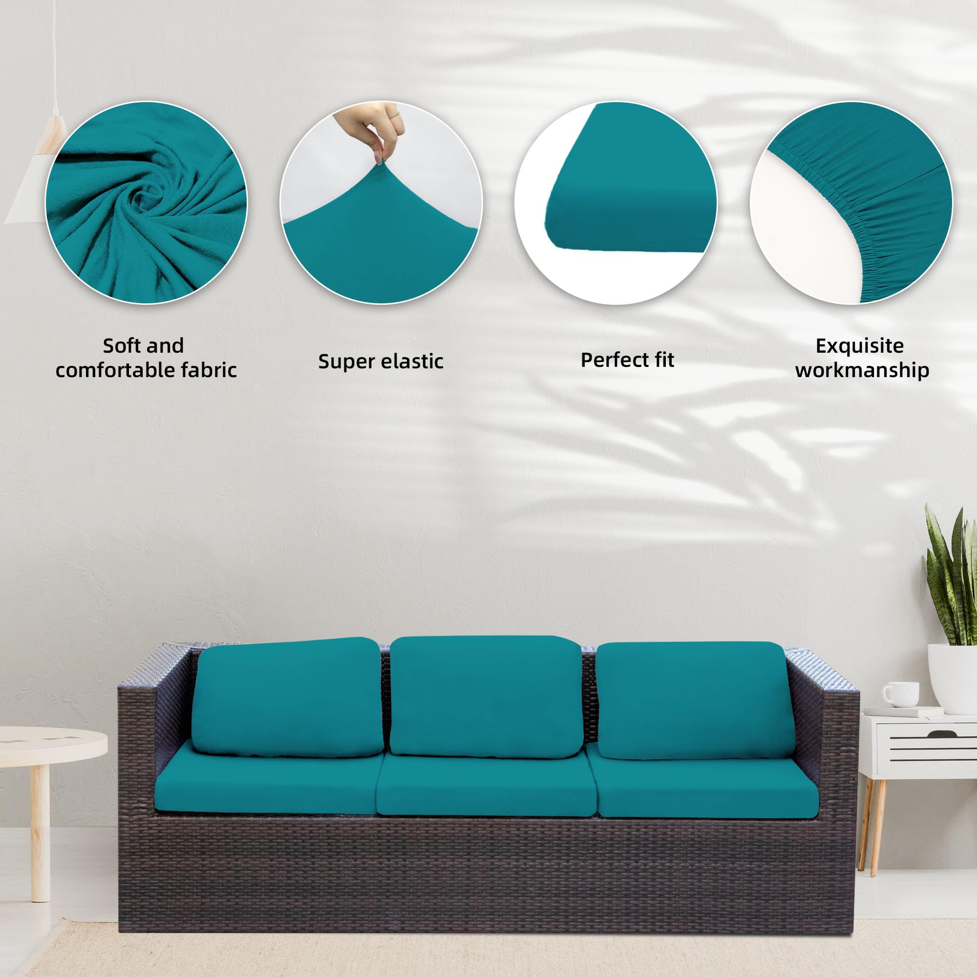 BIETYONE sofa protection cushion cover refreshing cushions while reducing wear
