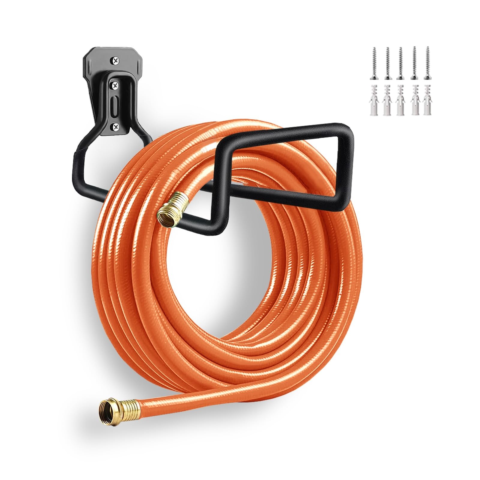 BIJOKETTEN garden hose holder wall mount keeps hoses tidy and reachable.