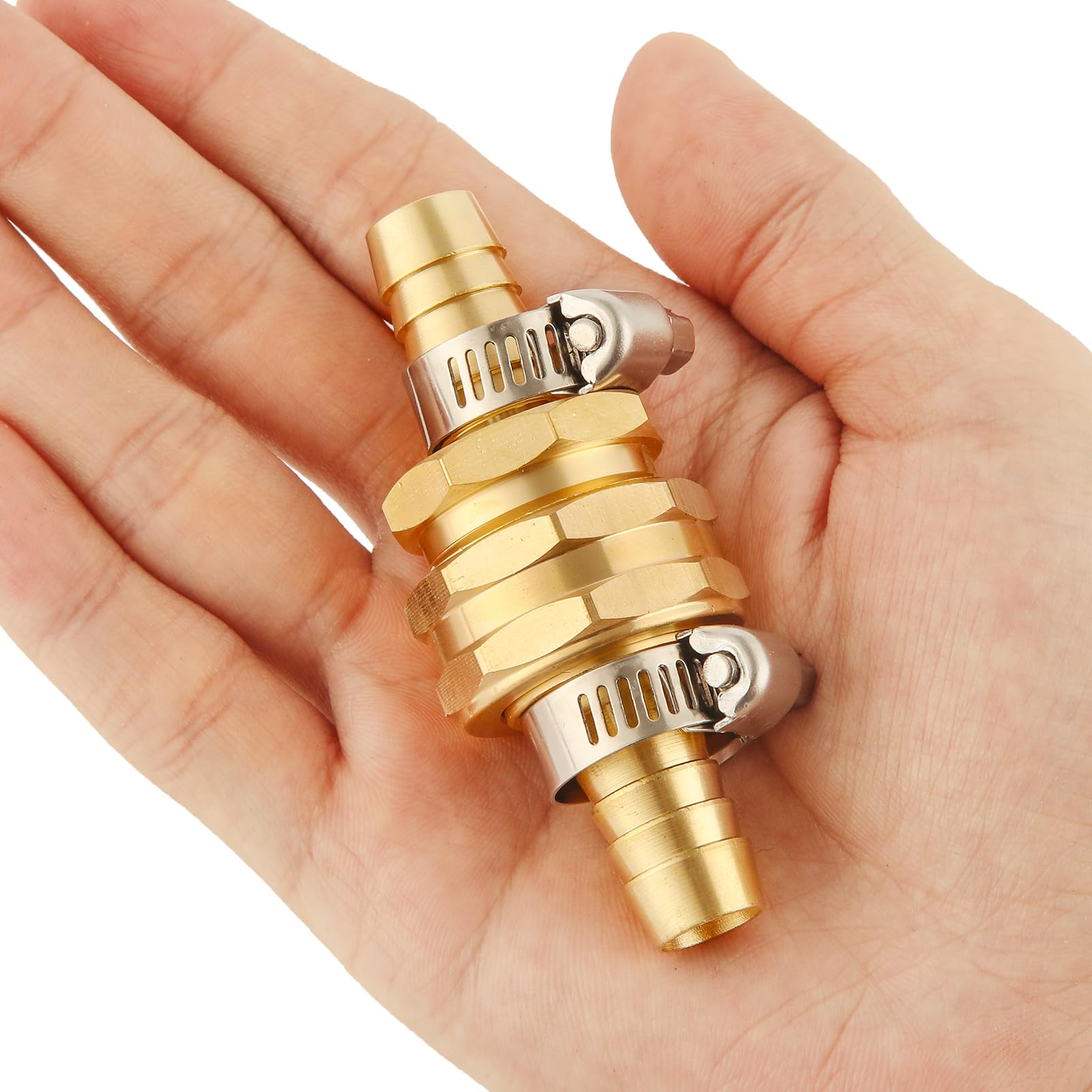 Bilal brass gasket for hose enhances sealing during repairs.