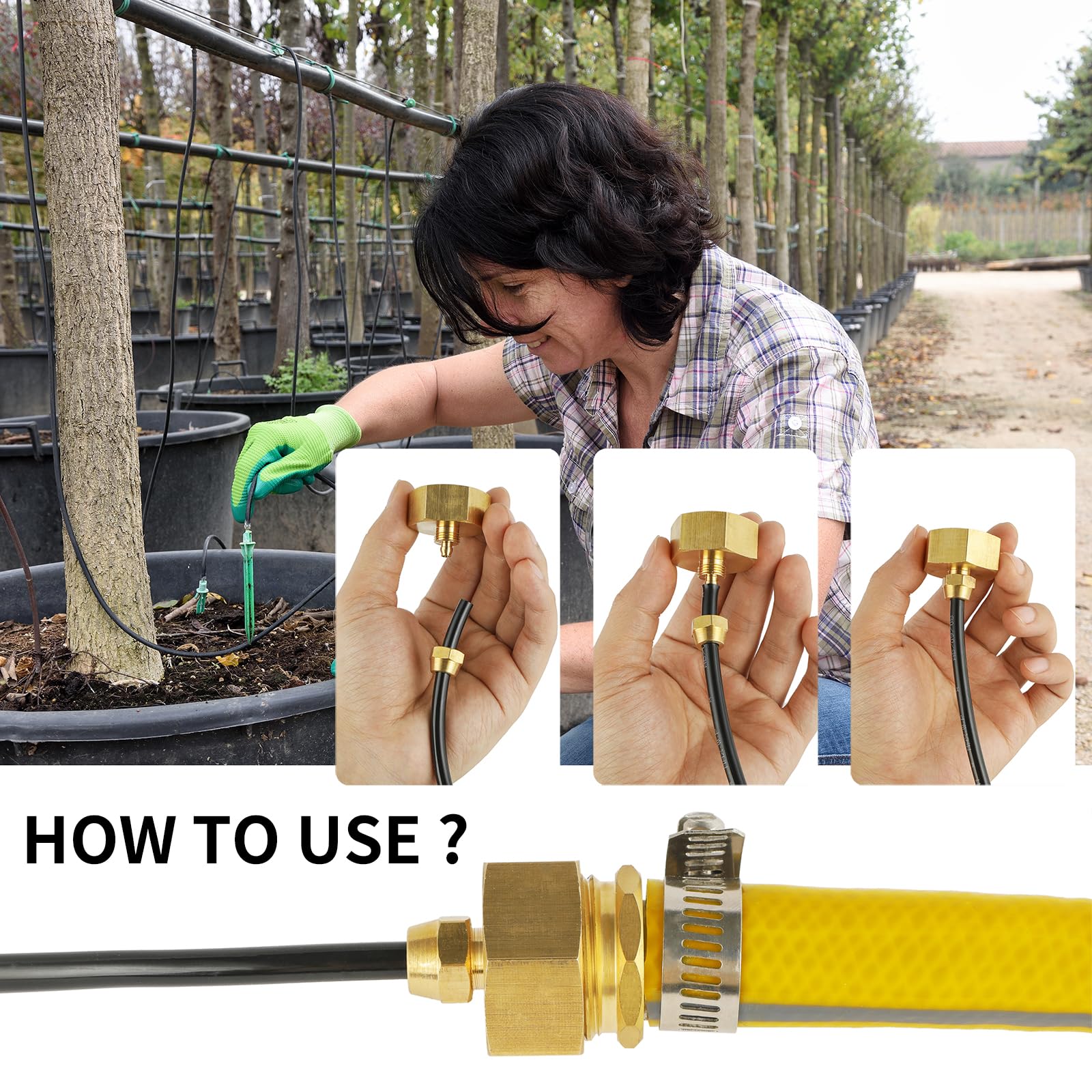 BILAL brass adapter detail highlighting wear and corrosion resistance.
