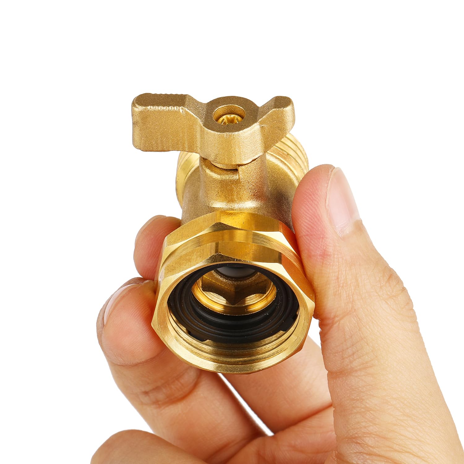 Bilal brass hose connector system designed for durable watering setups