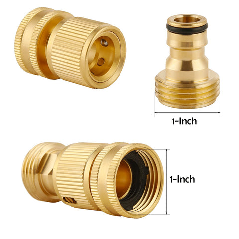 BILAL brass hose fittings close-up highlights sturdy construction.