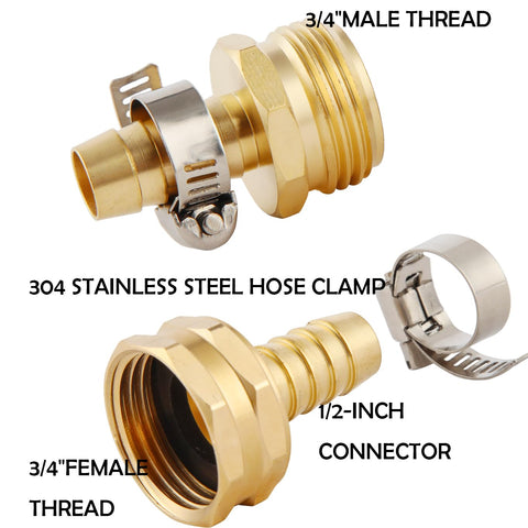 Bilal brass hose repair clamps prevent leaks and simplify quick fixes.