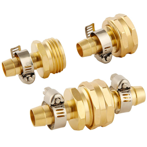 Bilal brass tight seal connector delivers reliable, drip-free water flow.