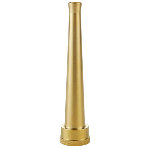 BILAL brass hose nozzle with jet stream for powerful patio and driveway cleaning.