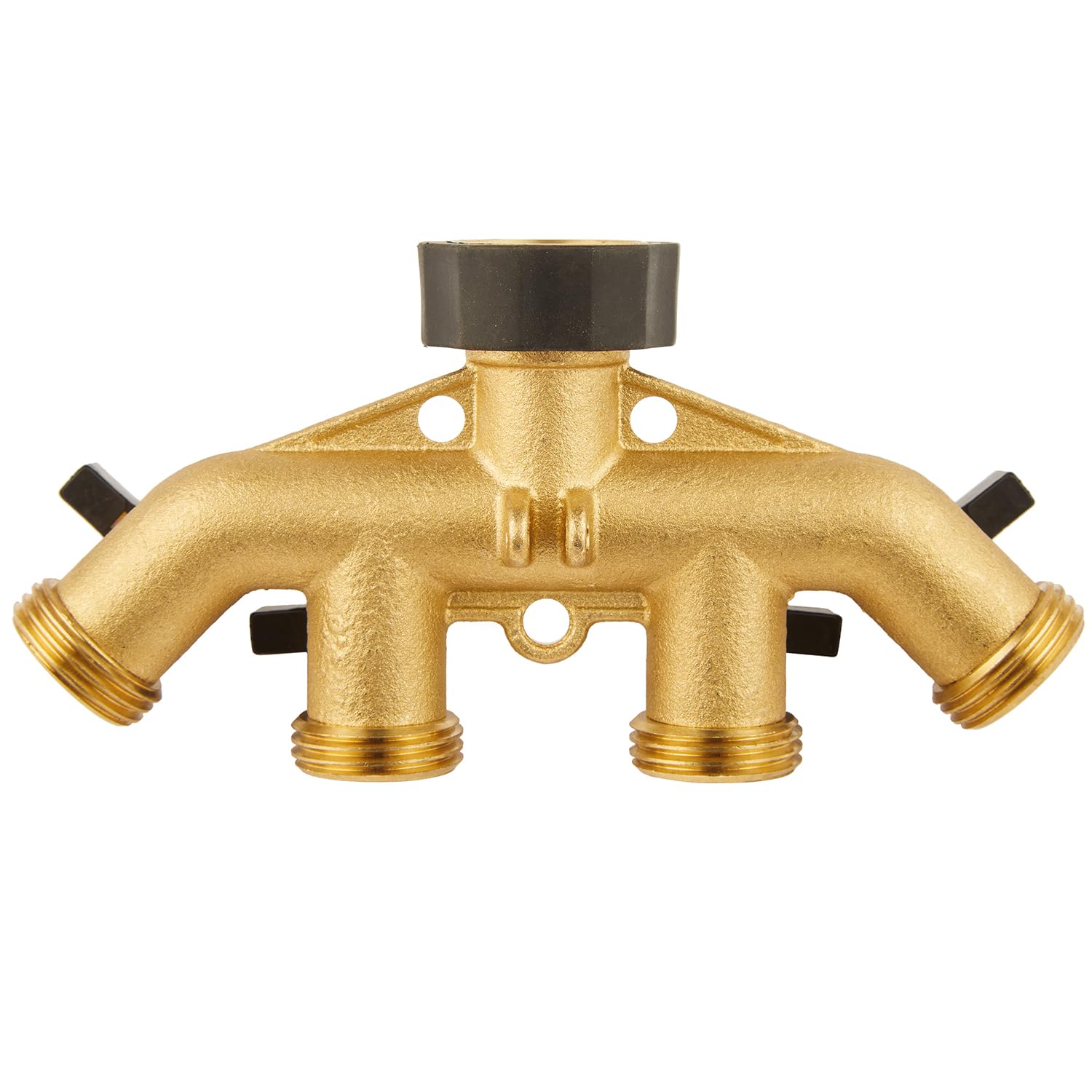 Bilal garden hose splitter in use illustrating efficient watering setup.