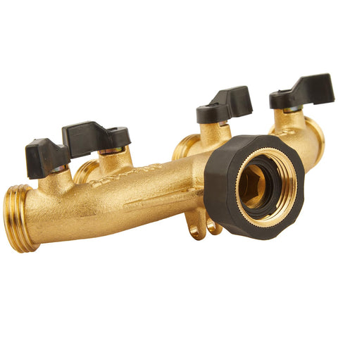 Bilal hose splitter sealing rings included for leak-free connections.