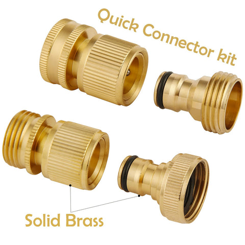 Bilal spigot adapter shows easy installation with standard GHT fittings.