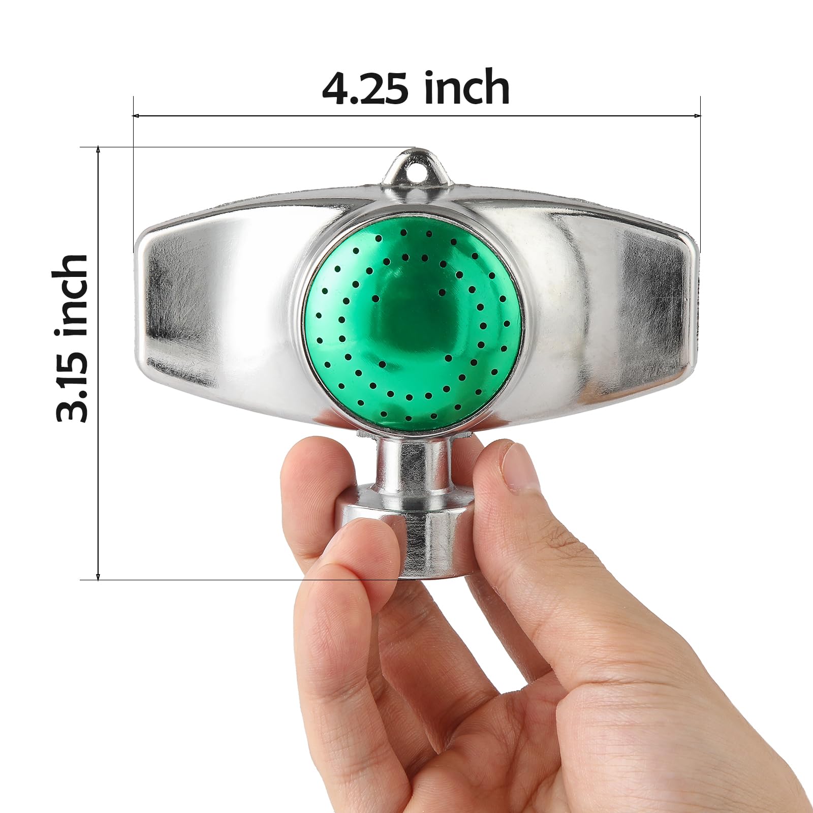 BILAL sprinkler hose connection demonstrates easy setup with standard 3/4 inch fittings.
