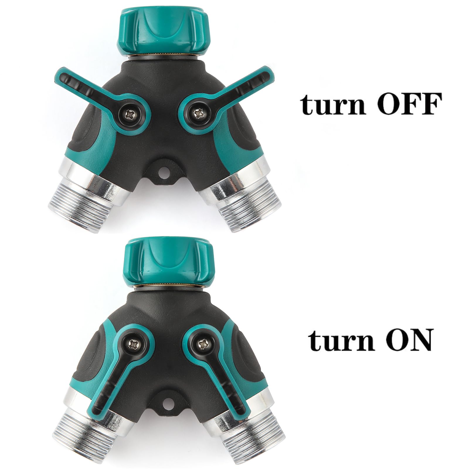 Bilal three-quarter-inch threading ensures secure attachment to standard spigots.
