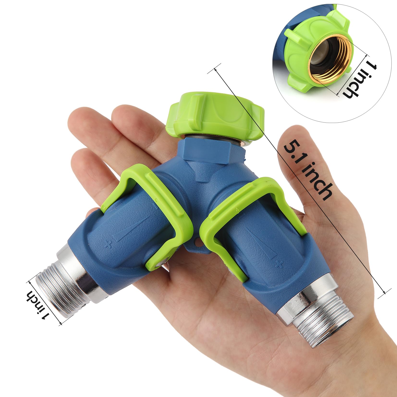 BILAL Y connector hose adapter enables dual outlets securely.